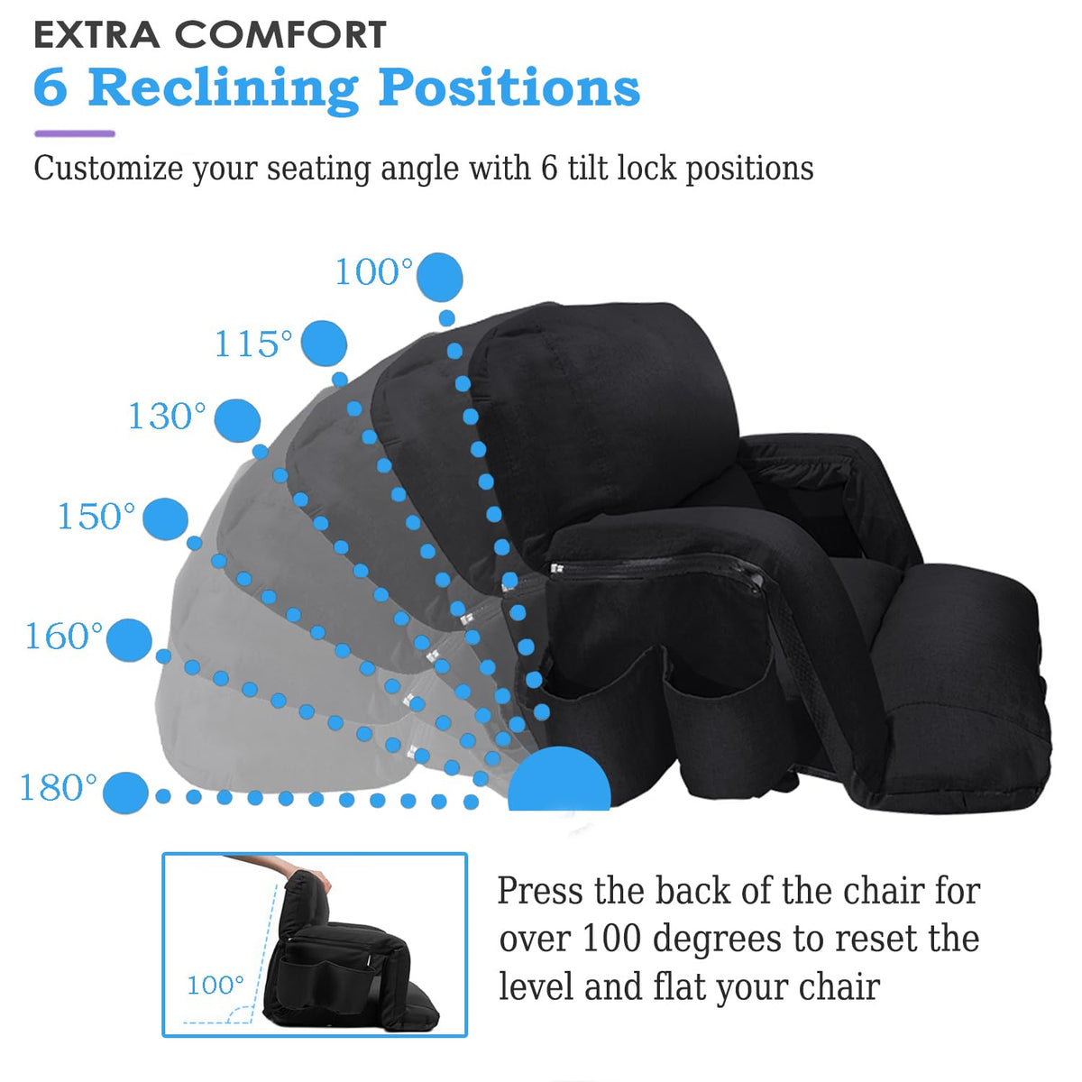 2 Pack Bleacher Seat with Back Support and Armrest Q16658
