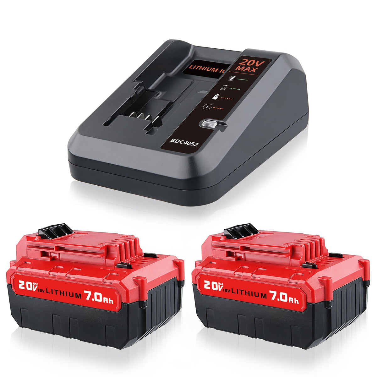 20V 7.0Ah Replacement Battery 2 Pack F331