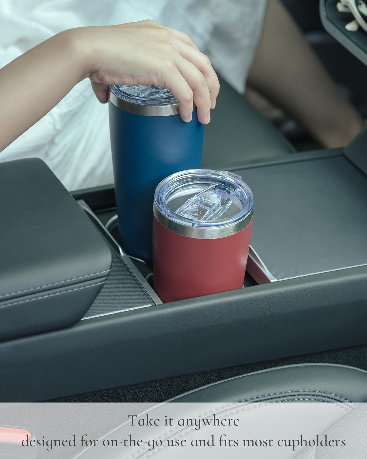 20oz Stainless Steel Insulated Travel Coffee Tumbler with Straw H800