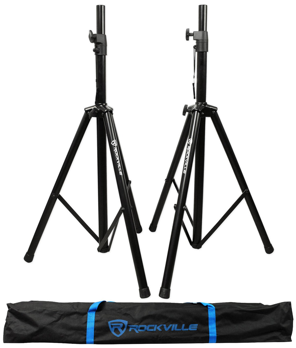 15" Powered PA Speakers 2-Pack with Mixer V16780
