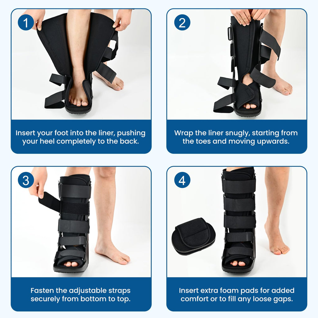 Tall Orthopedic Walking Boot N602