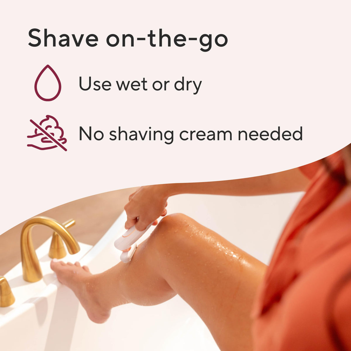 Electric Razor for Women with LED Light Z8734