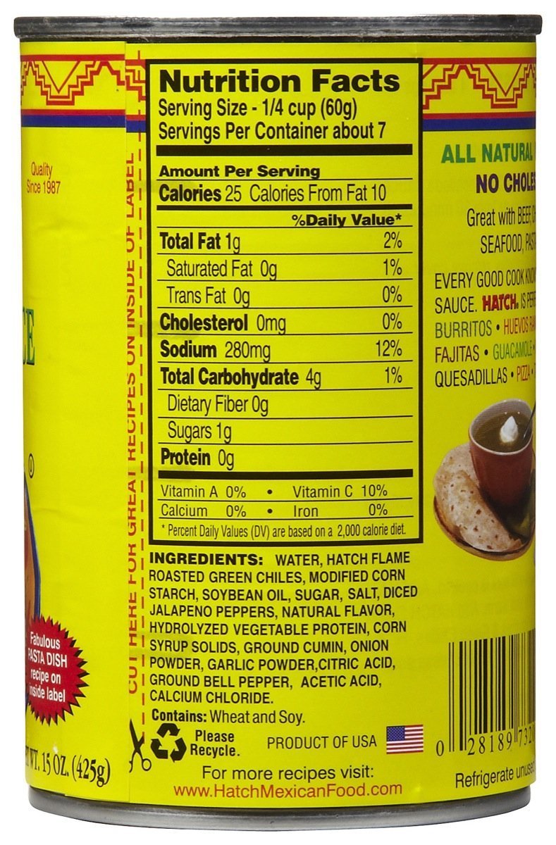 Green Chile Enchilada Sauce Medium 15 oz A38803