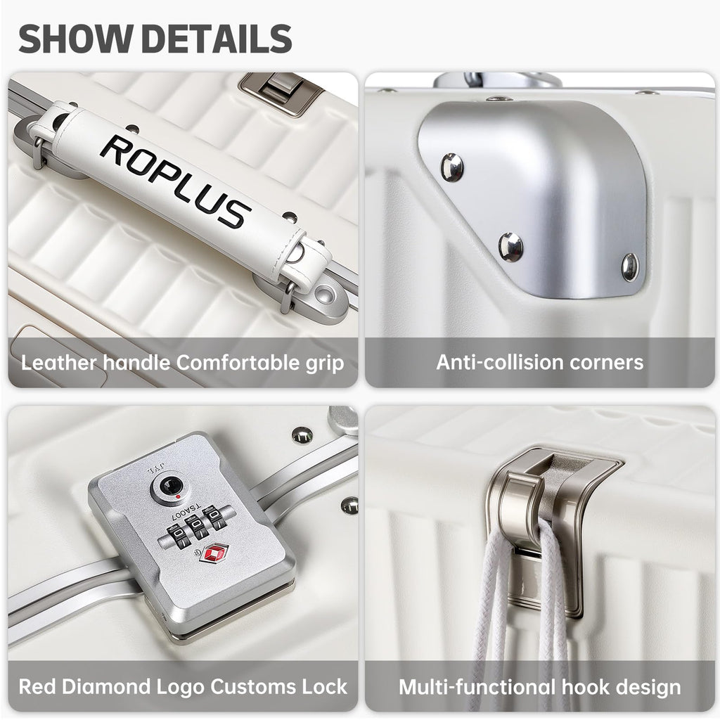 Aluminium Frame Carry on Luggage with TSA Lock B60071