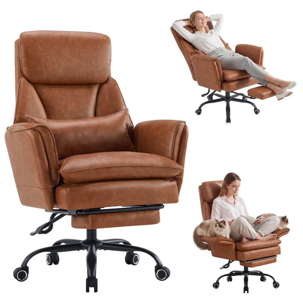 Big and Tall Ergonomic Office Chair with Footrest X40483