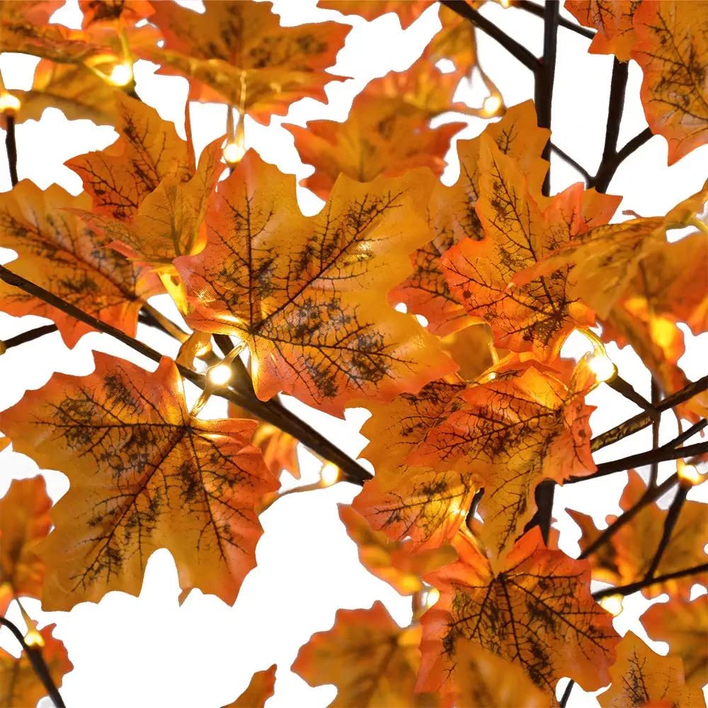 8FT Lighted Maple Tree B588580
