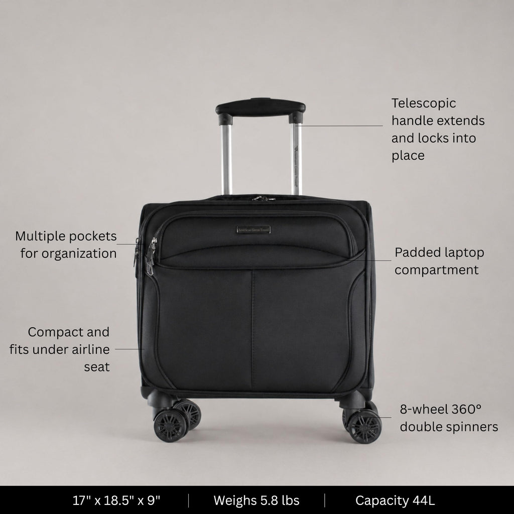 Carry-On Spinner Briefcase Q2308