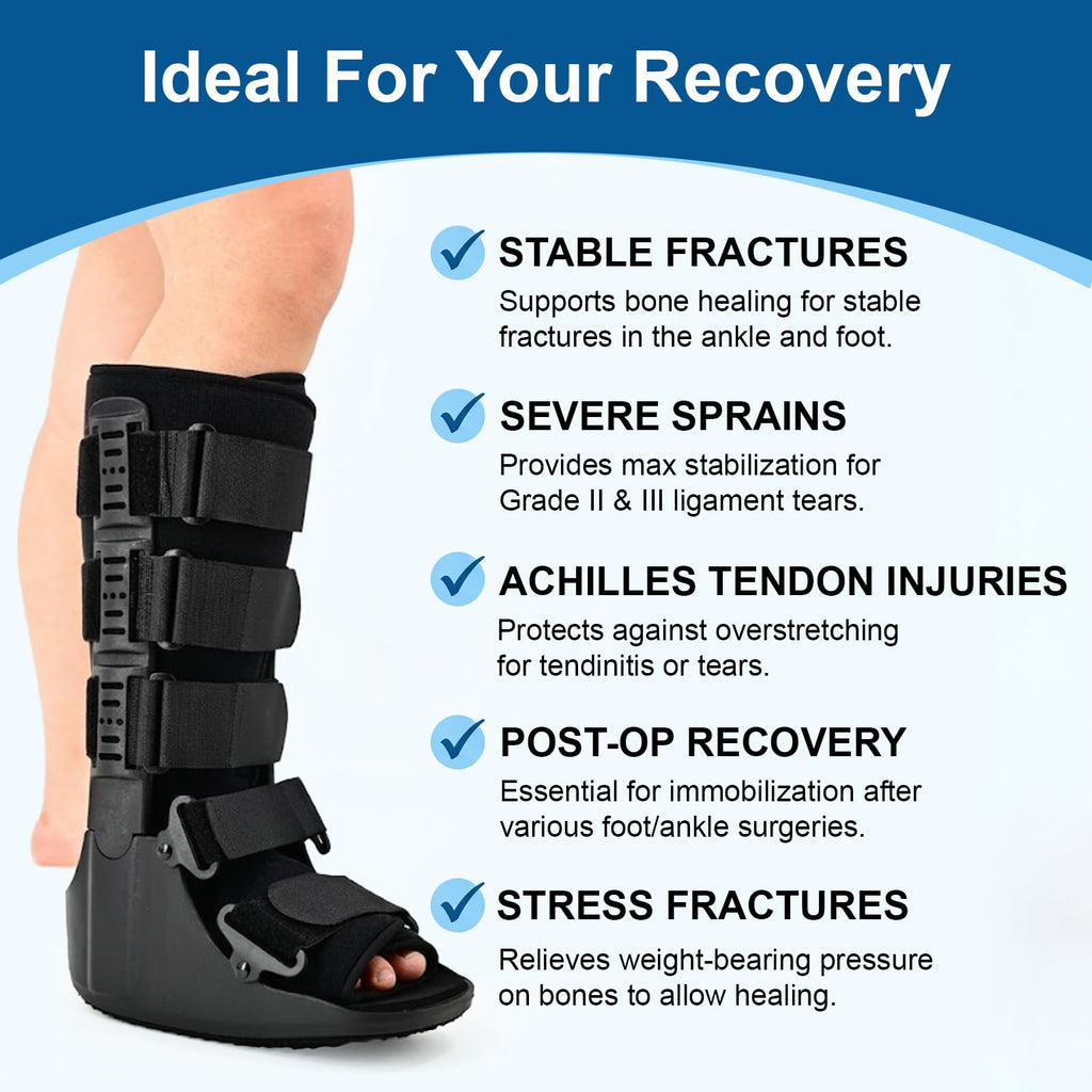 Tall Orthopedic Walking Boot N602