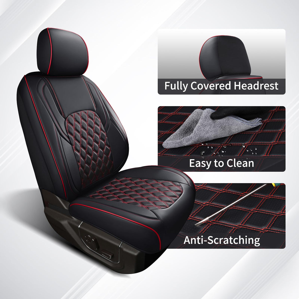 Seat Covers 4 Door Without Rear Cupholder E843