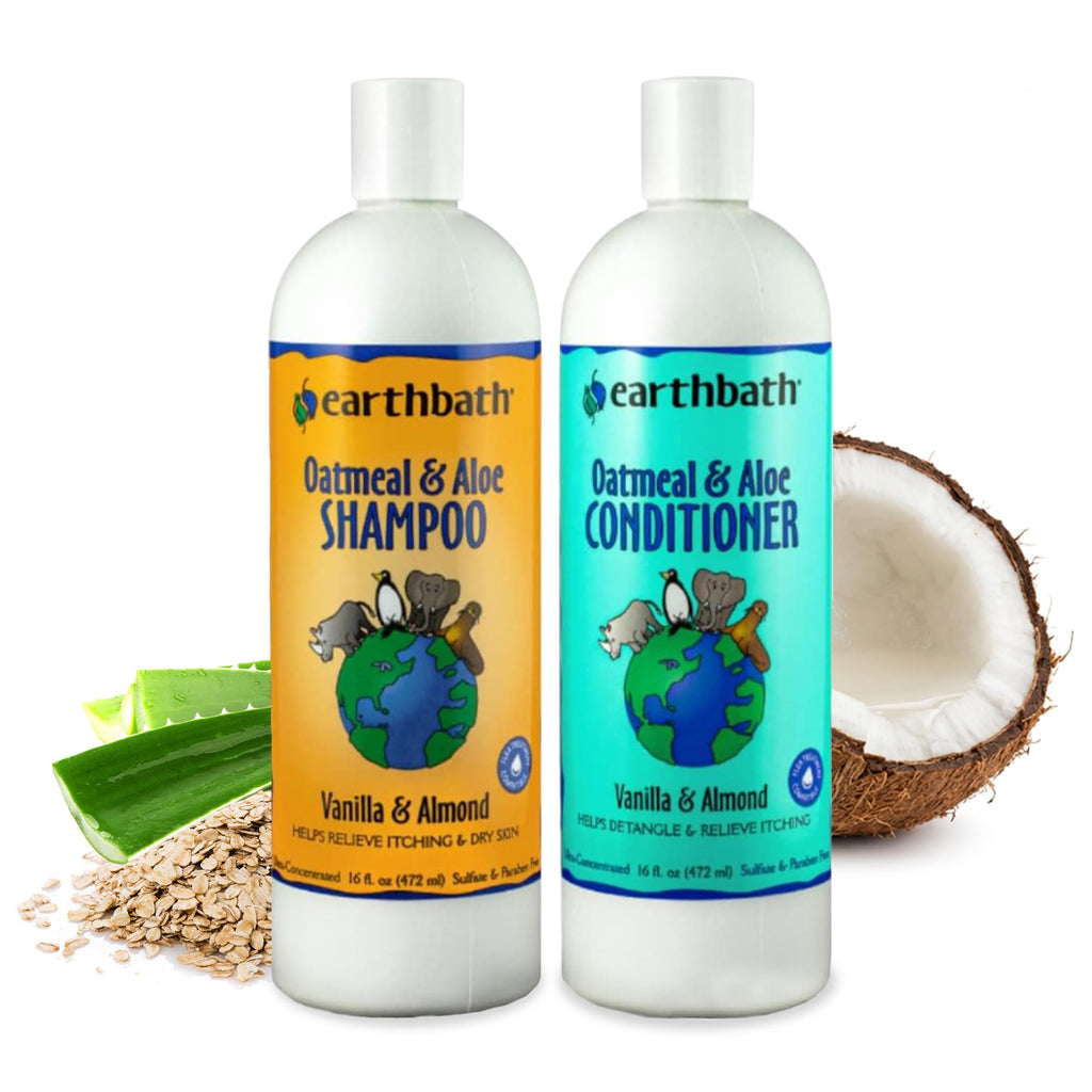 Oatmeal & Aloe Dog Shampoo and Conditioner 16 Oz C995743