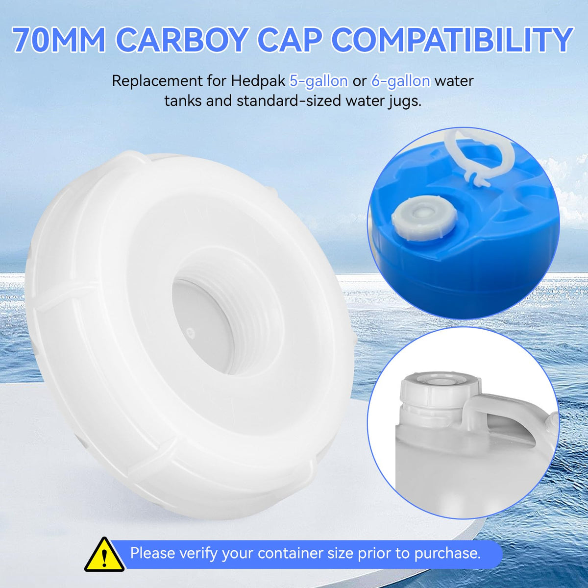 70MM Carboy Cap W819039