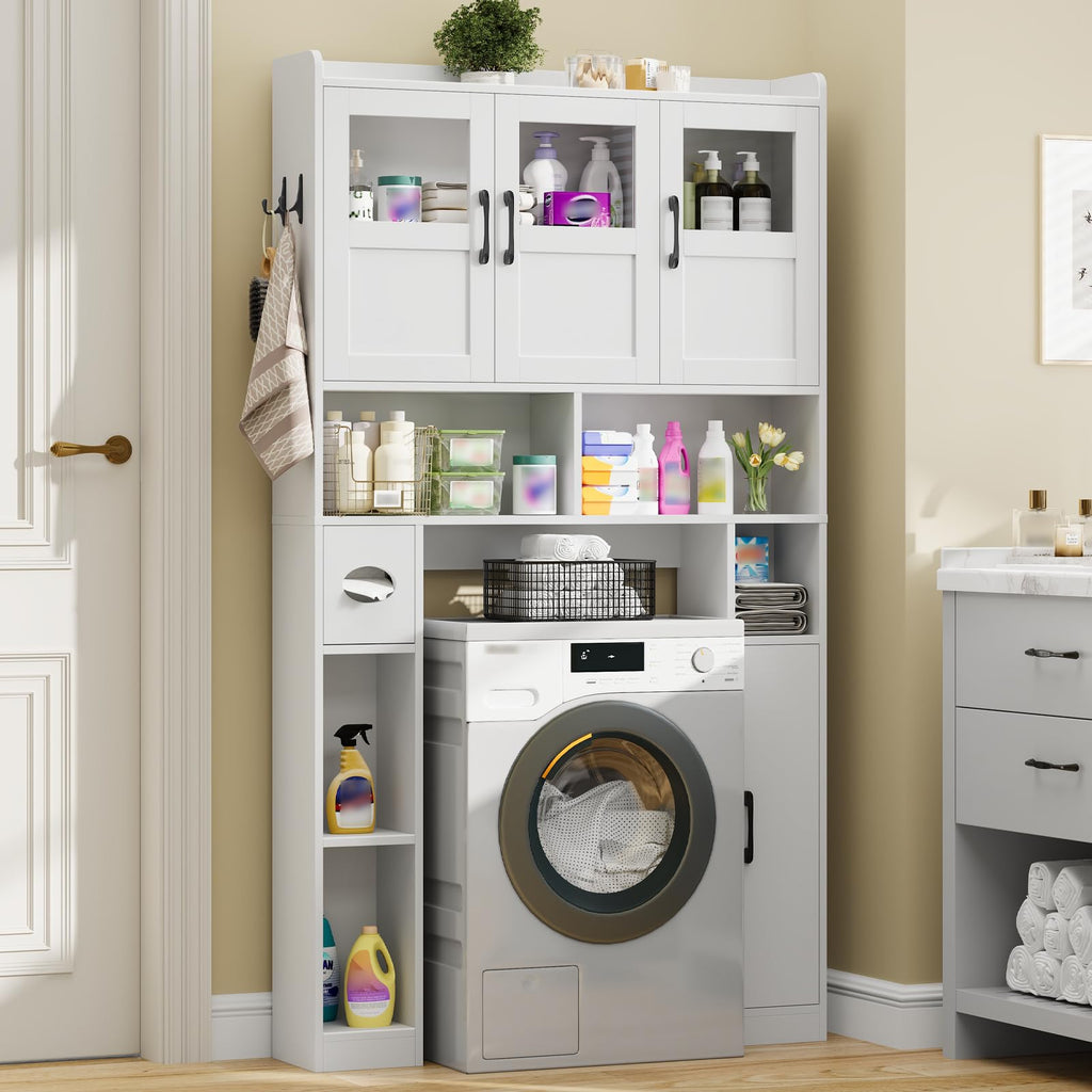 Over The Toilet Cabinet with 3 Acrylic Doors R927617