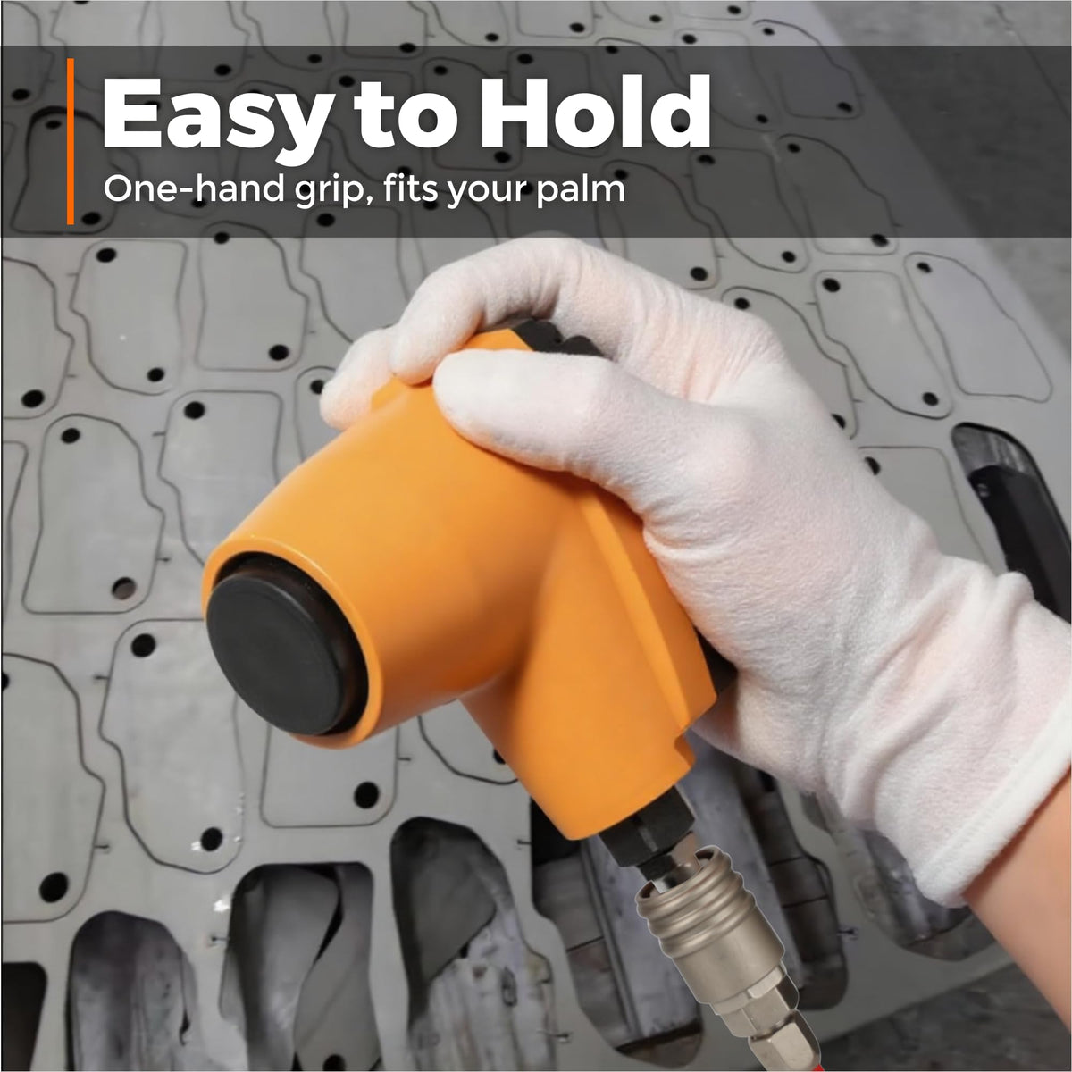 Pneumatic Palm Hammer with Non-Marring Tip E849