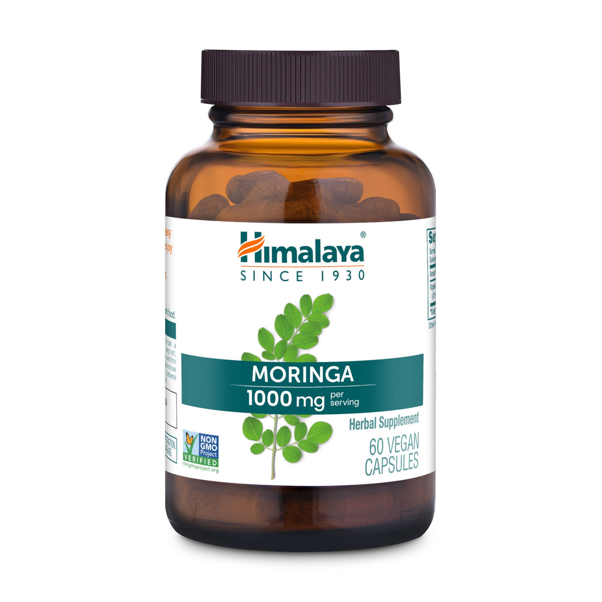 Organic Moringa 1000 mg 60 Capsules R7340