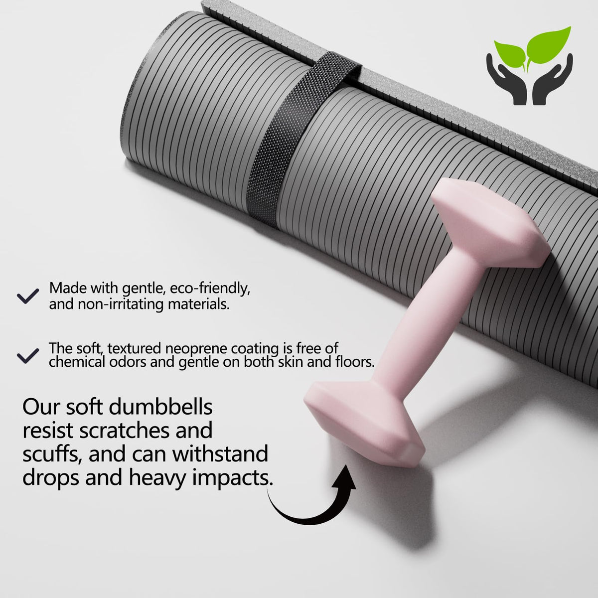 Neoprene-Coated Dumbbells Set of Two J75547