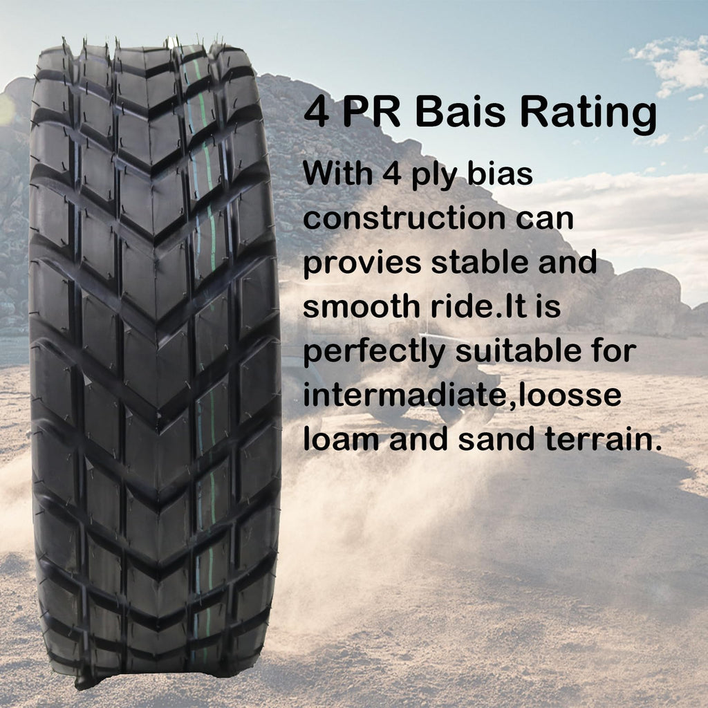 Set of 2 Off-Road 19x7-8 ATV/UTV Tires C505961