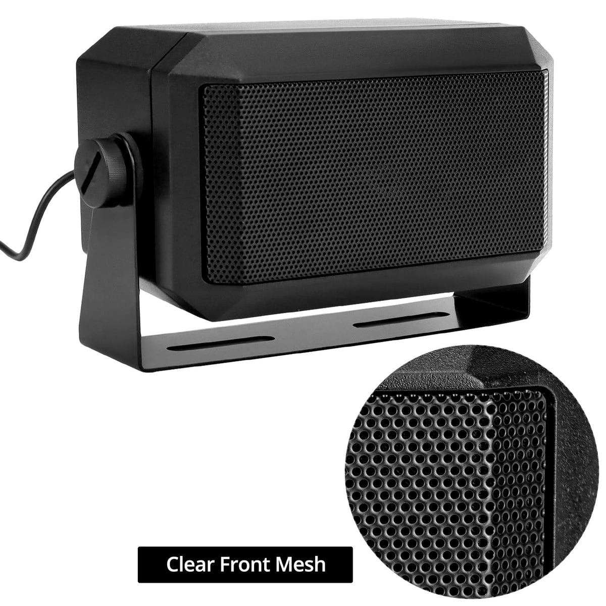 5W External Communications Speaker 2 Pack 8 Ohms with 3.5mm Plug Black L905286