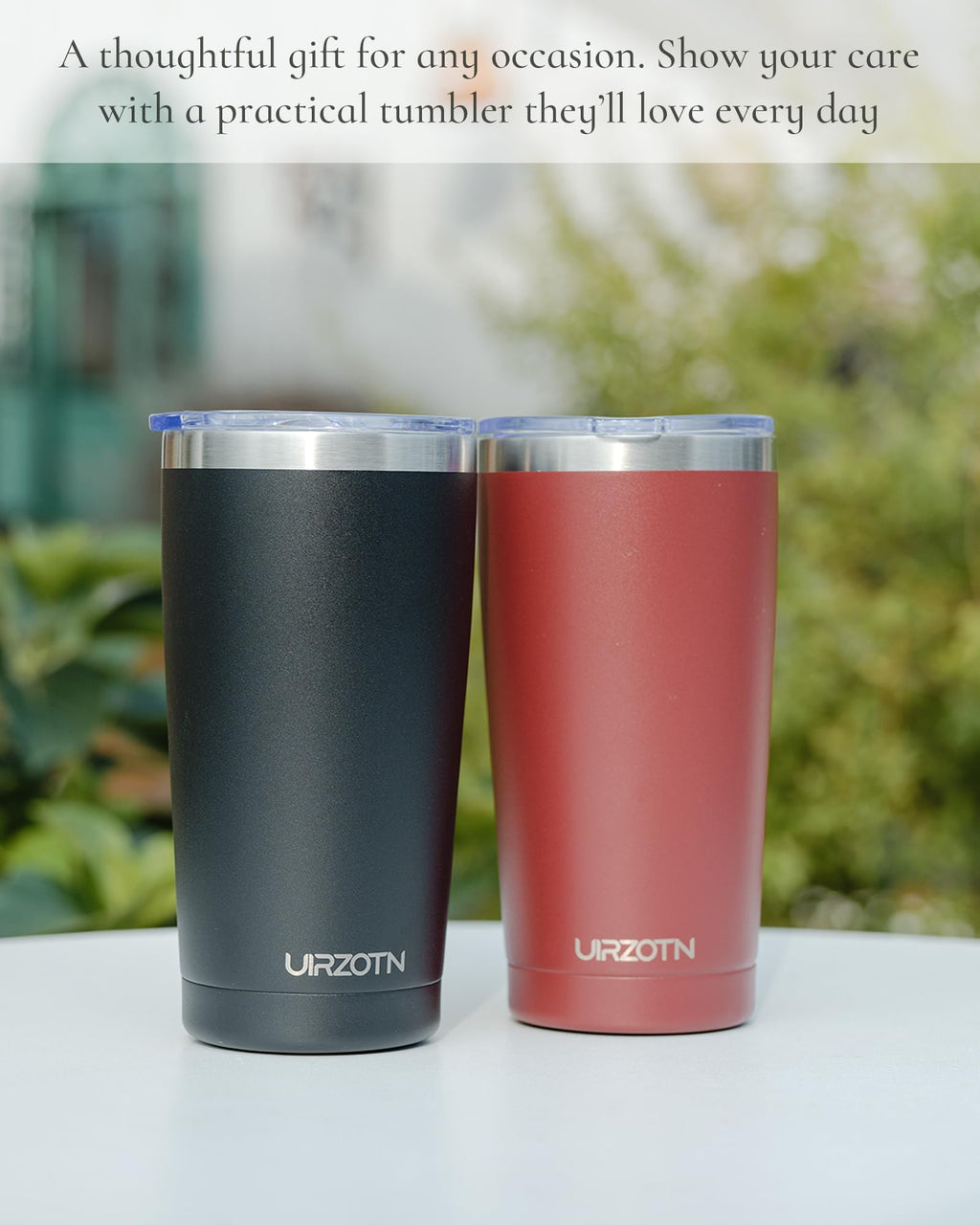 20oz Stainless Steel Insulated Travel Coffee Tumbler with Straw H800