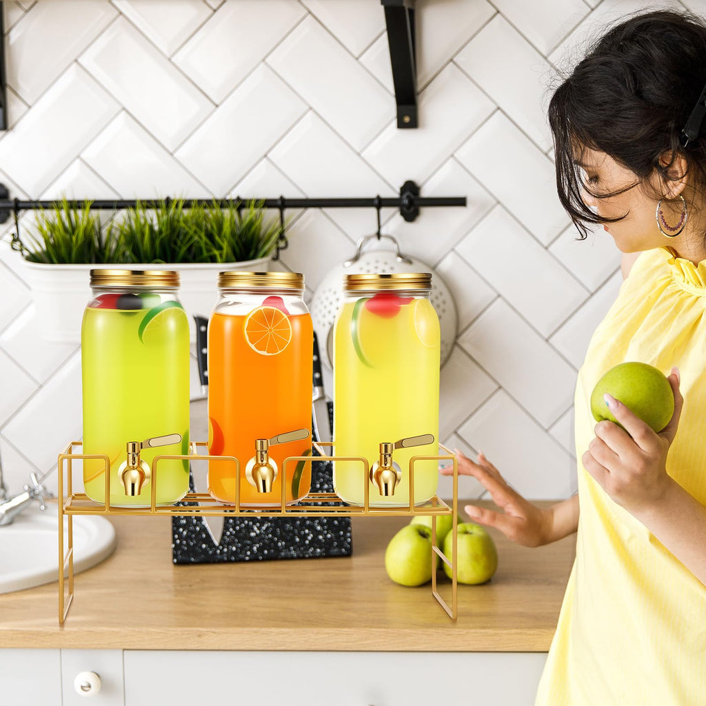 80 oz Glass Beverage Dispenser with Stand N850727