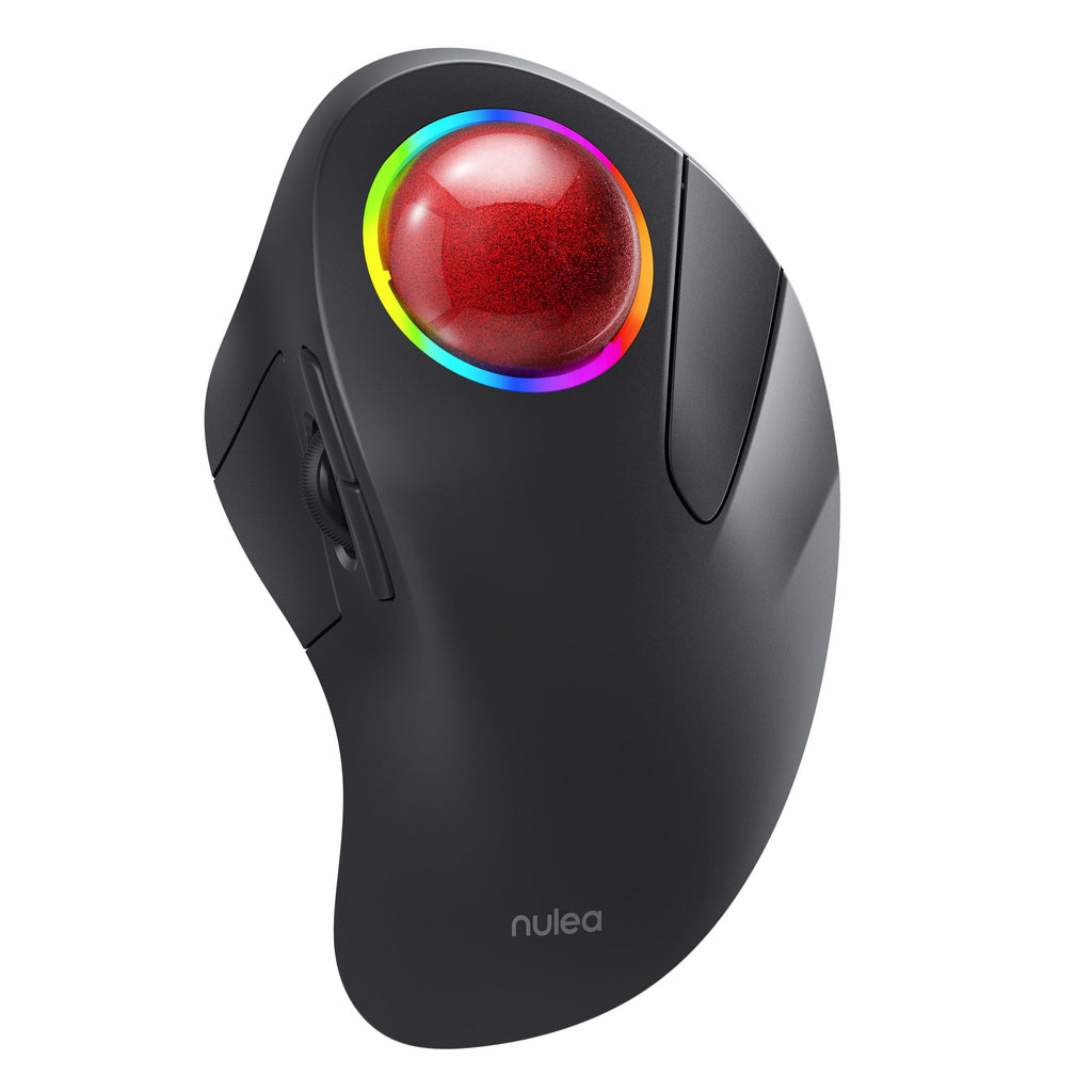 Wireless Ergonomic RGB Trackball Mouse A711766