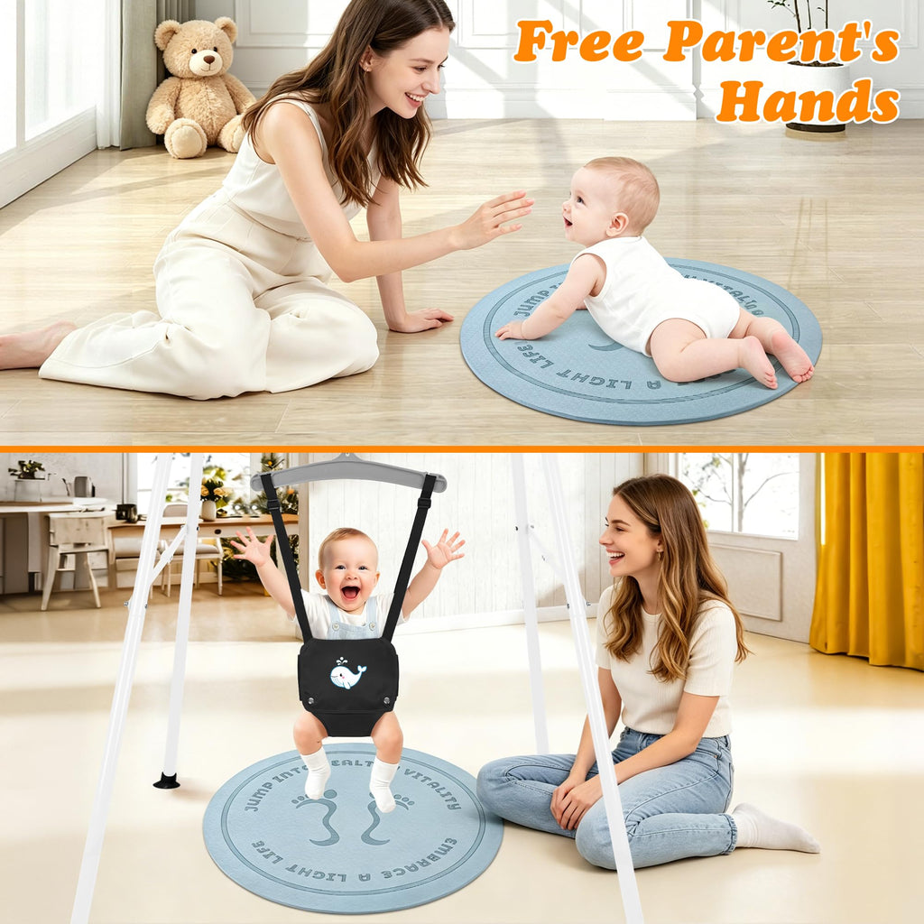 Foldable Baby Jumpers and Bouncers with Yoga Mat U91701