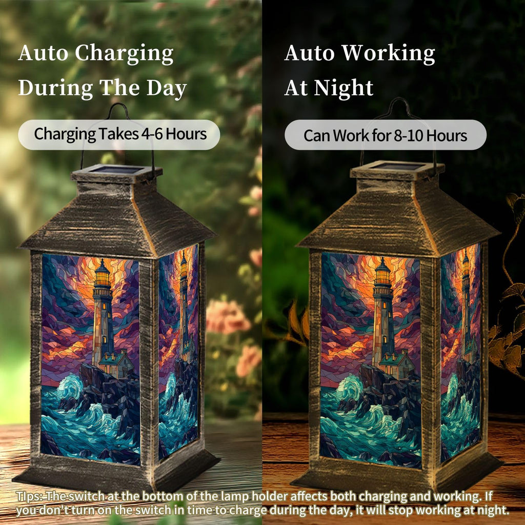 Solar Powered Waterproof Outdoor Hanging Lantern S8881