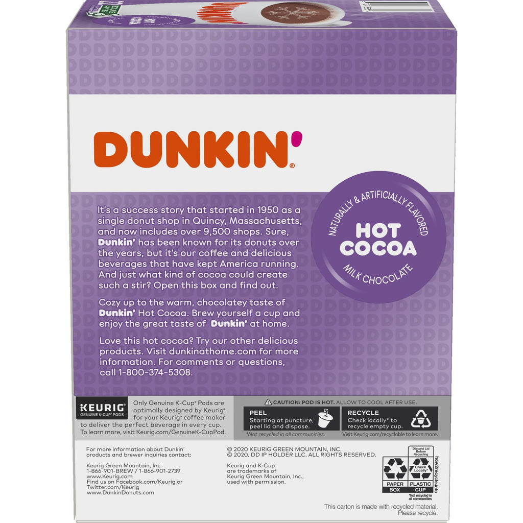 Milk Chocolate Hot Cocoa 22 Keurig Pods I9983