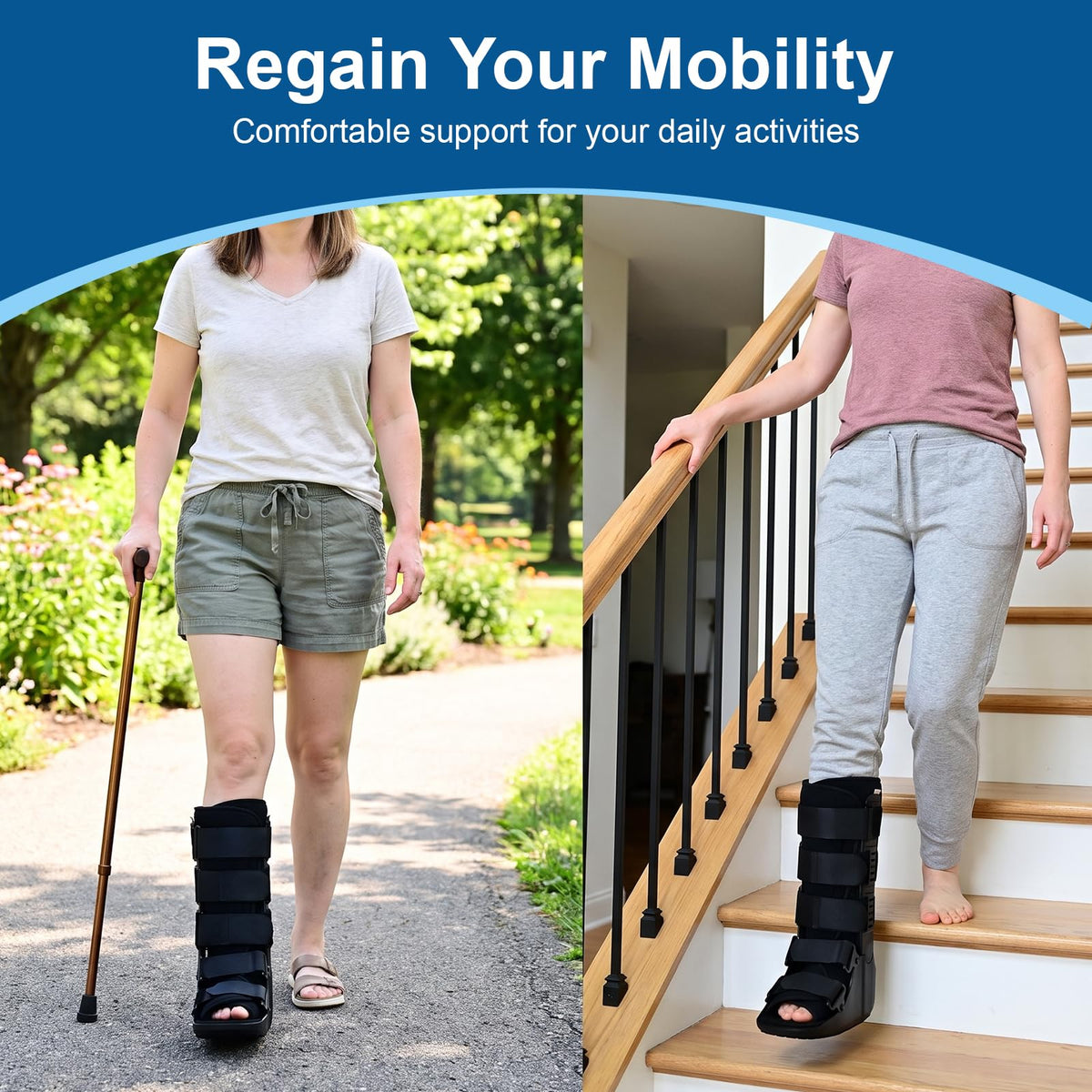 Tall Orthopedic Walking Boot N602