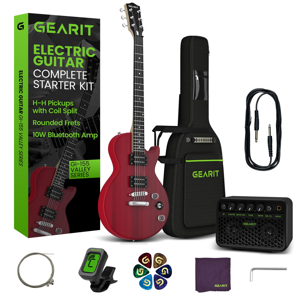 39 Inch Full Size Electric Guitar Bundle with Amplifier C2601
