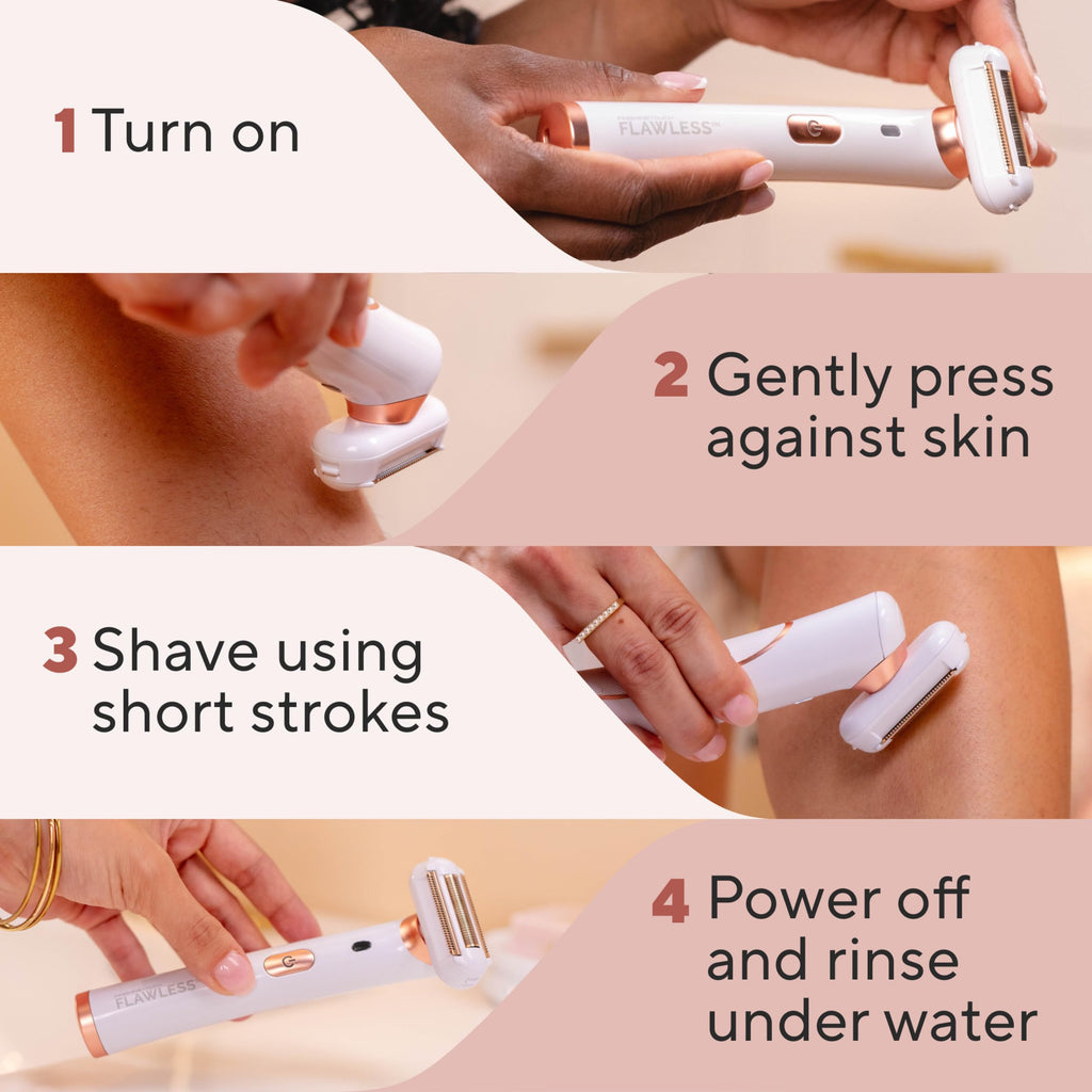 Electric Razor for Women with LED Light Z8734