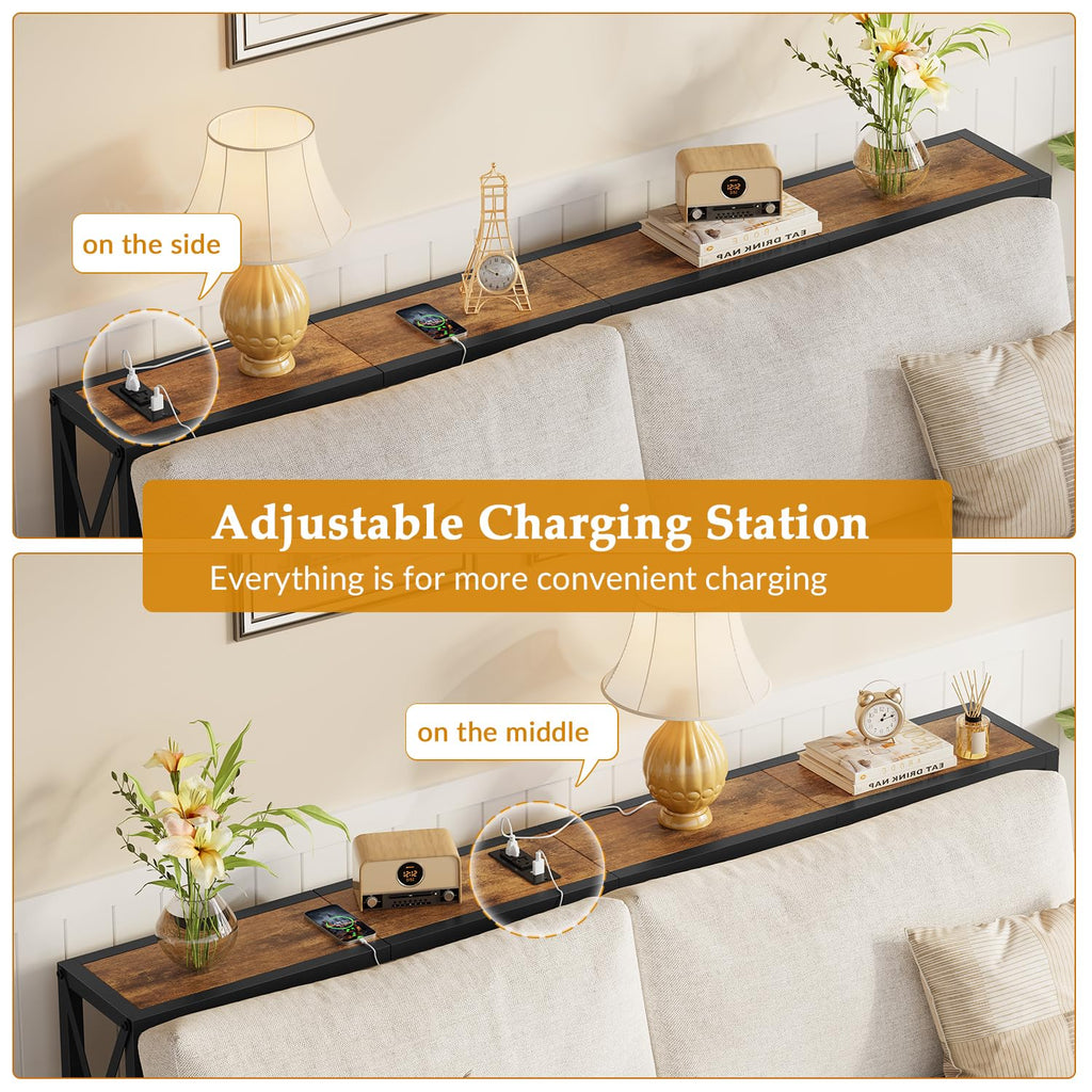 Narrow Console Table with Socket H3025
