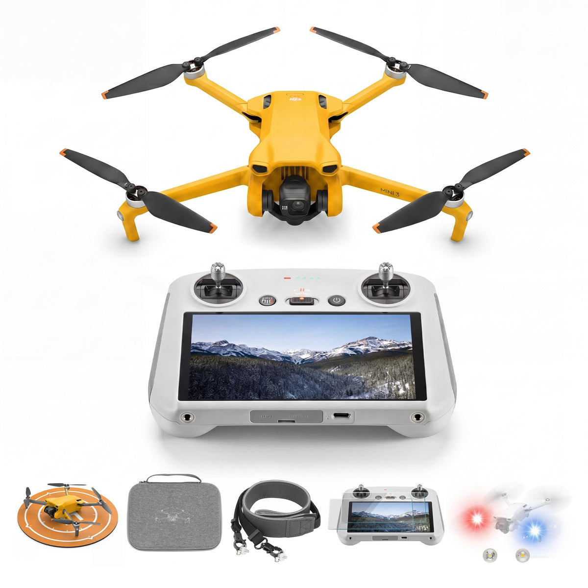 Mini Drone with 4K Video, 48MP Photo, 249 g, Obstacle Sensing Z101695