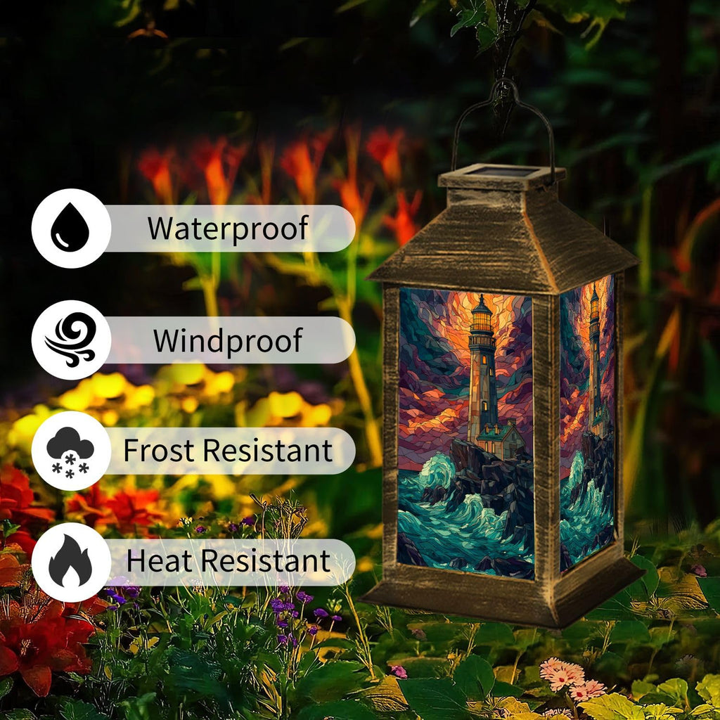 Solar Powered Waterproof Outdoor Hanging Lantern S8881