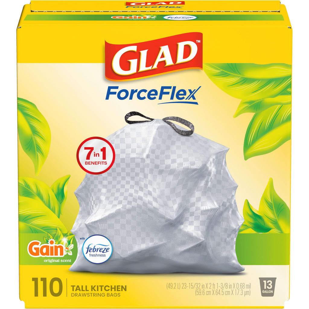 13 Gallon Tall Kitchen Trash Bags 110 Count R4488