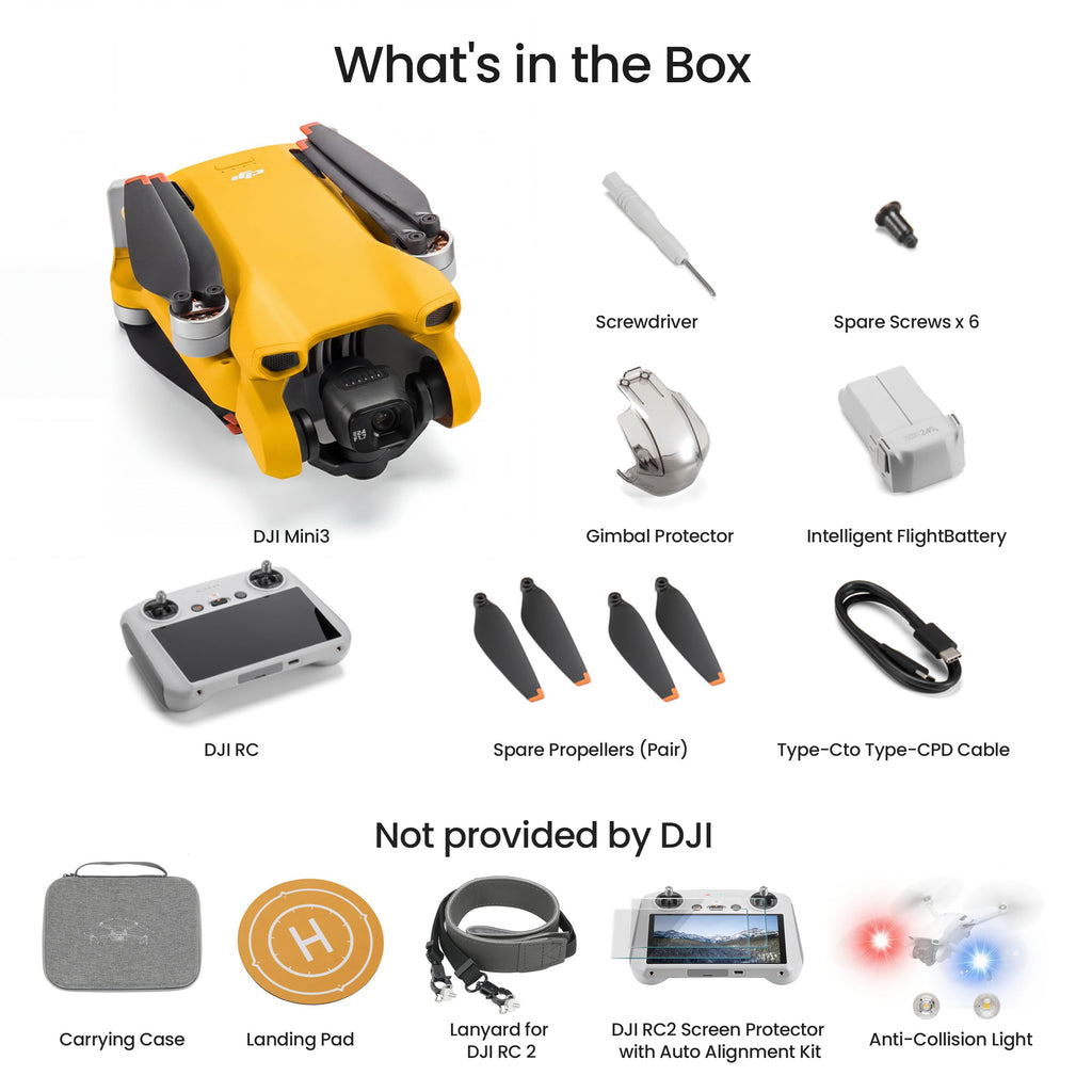 Mini Drone with 4K Video, 48MP Photo, 249 g, Obstacle Sensing Z101695