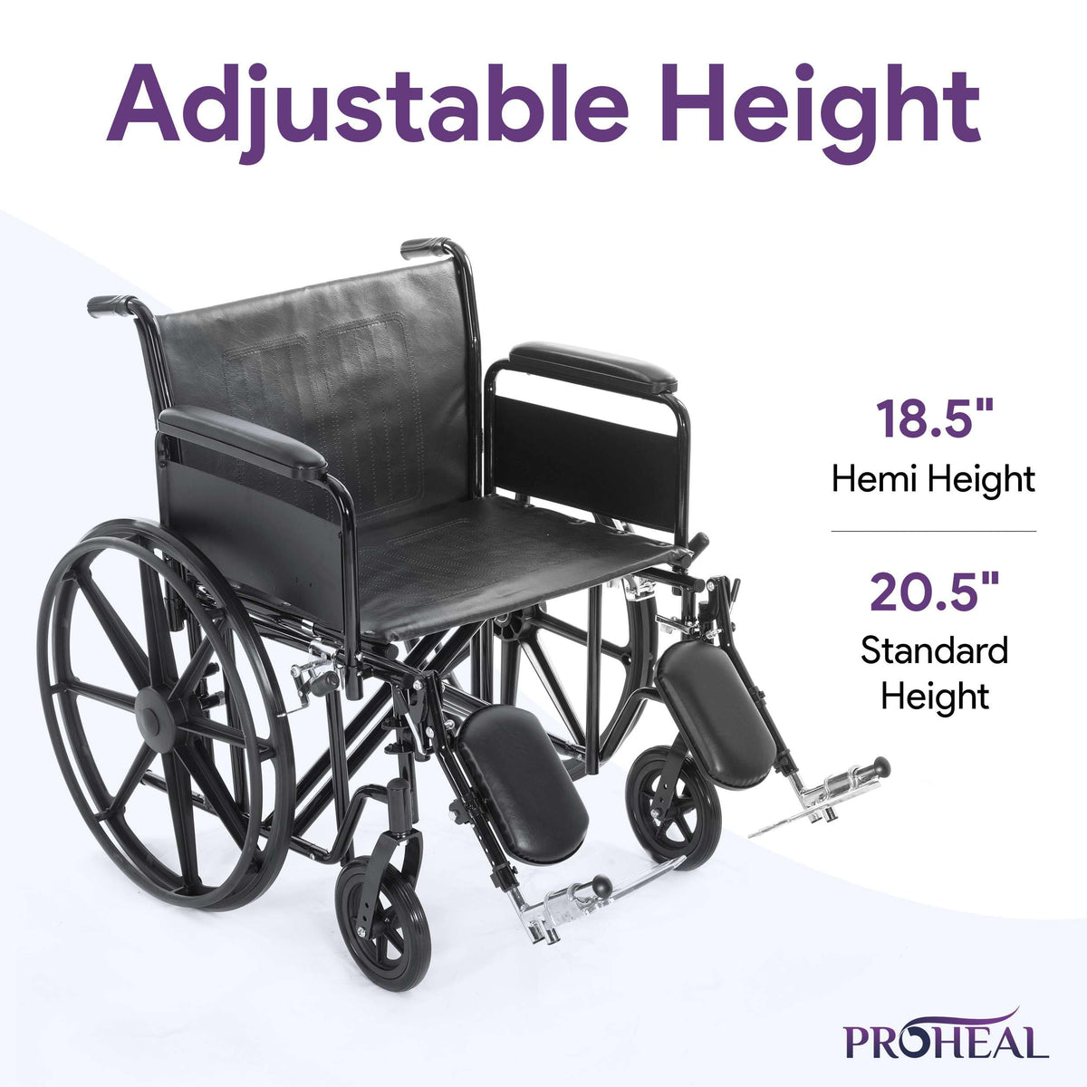 24" Heavy Duty Bariatric Wheelchair E3434