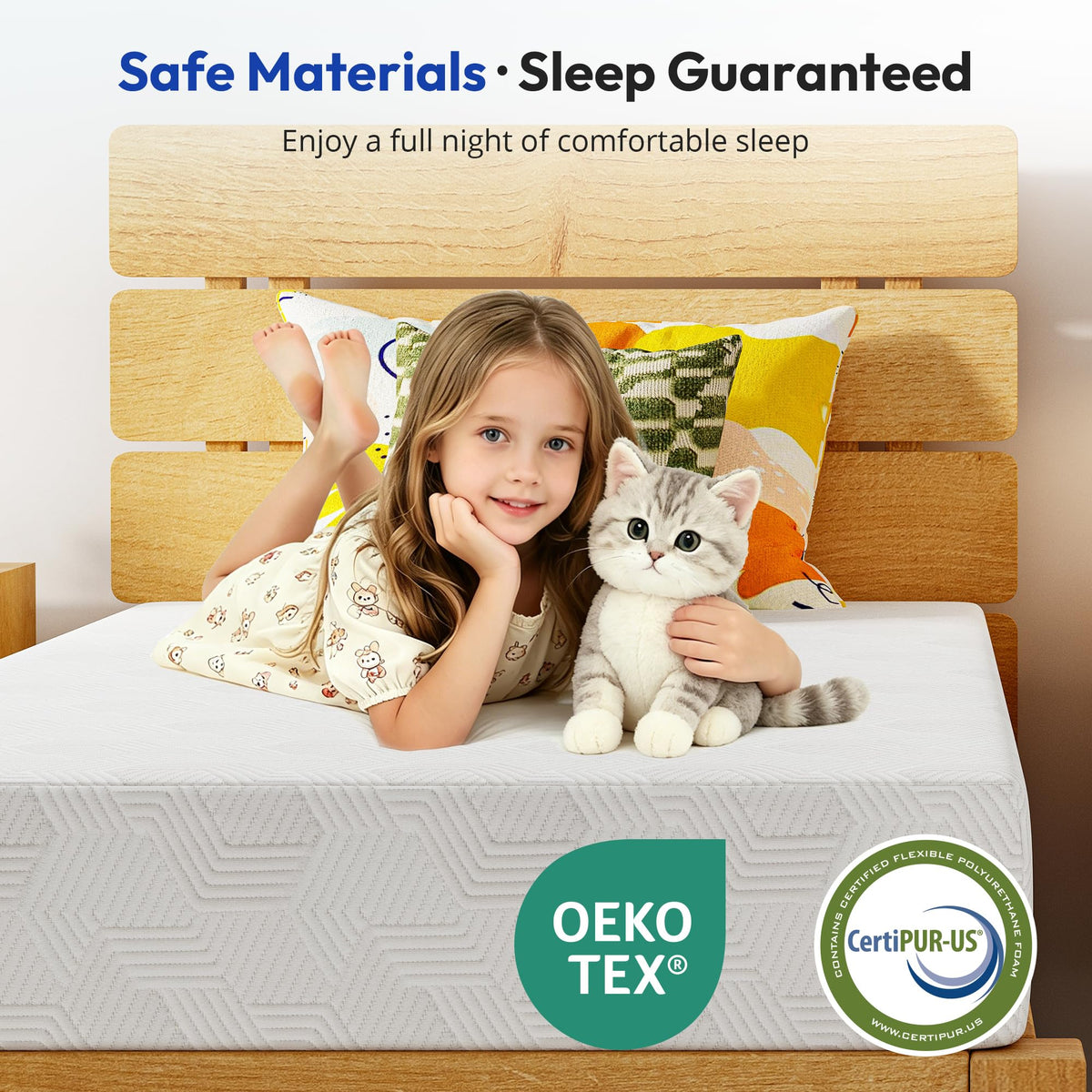 5 Inch Cooling Gel Memory Foam Twin Mattress L148