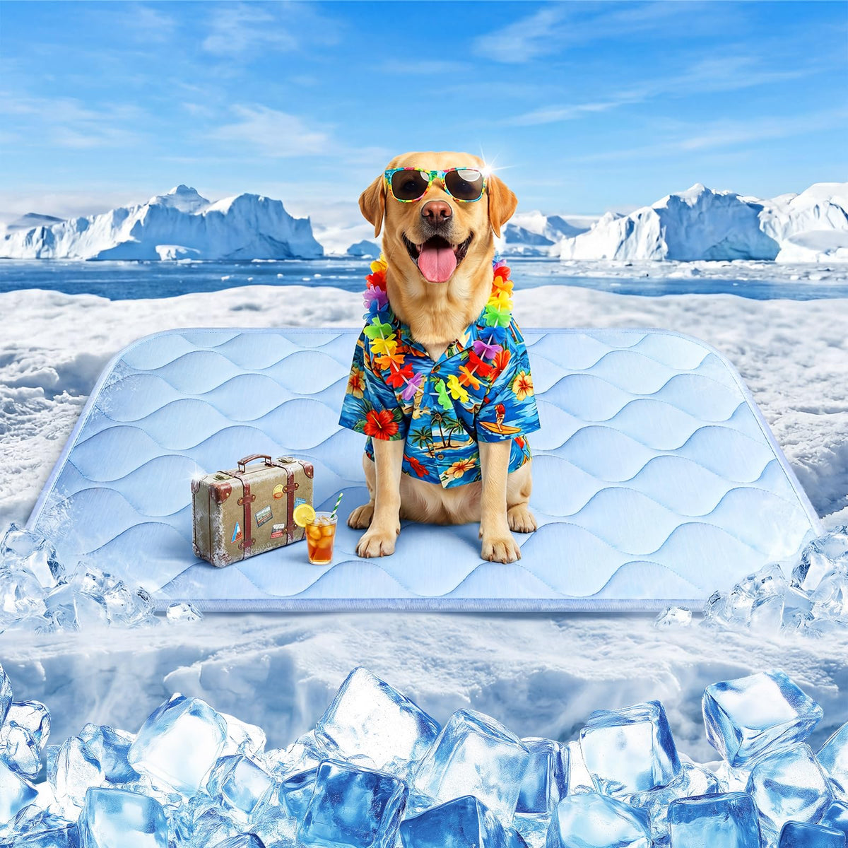Ice Silk Waterproof Cooling Pet Mat V920