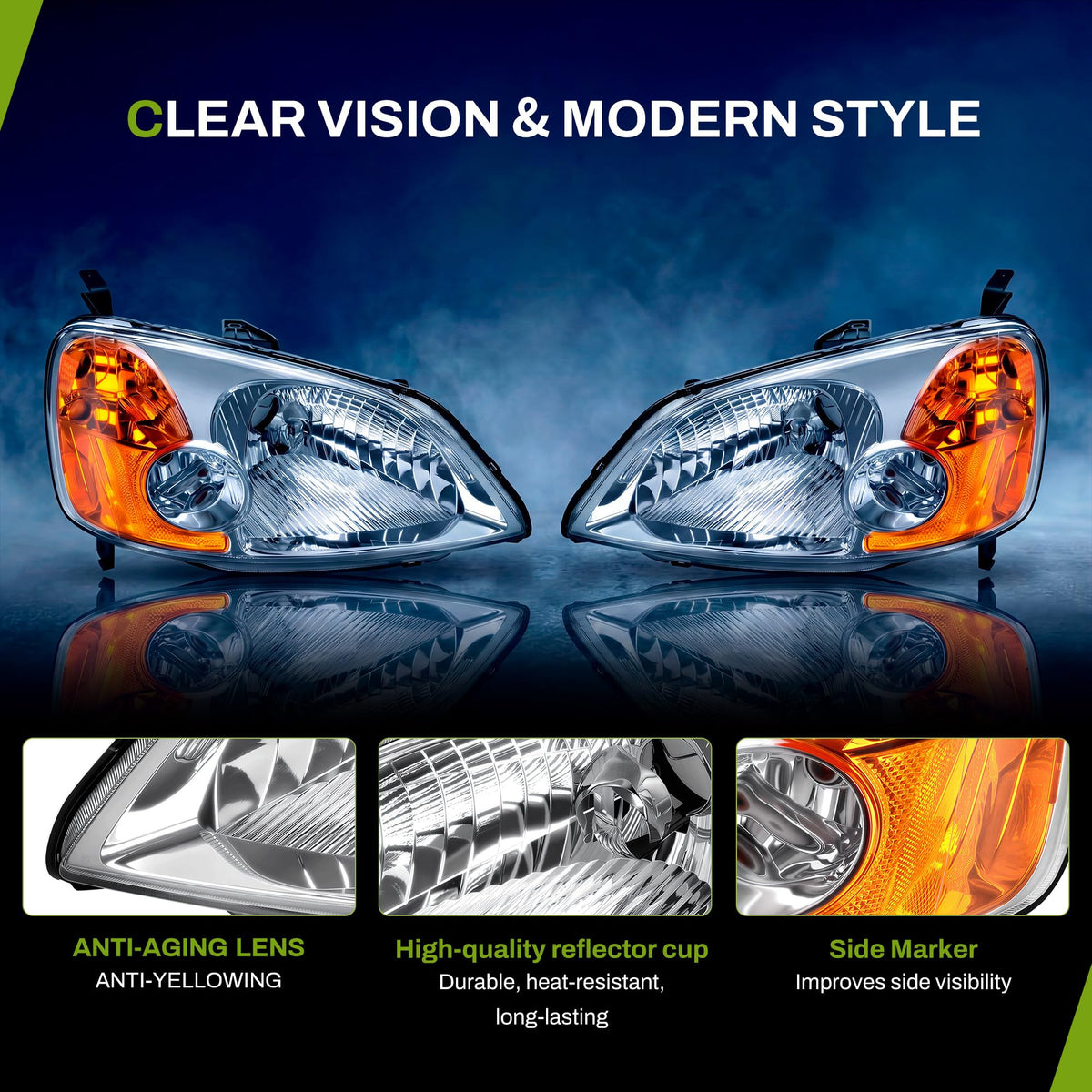 Headlight Assembly I558