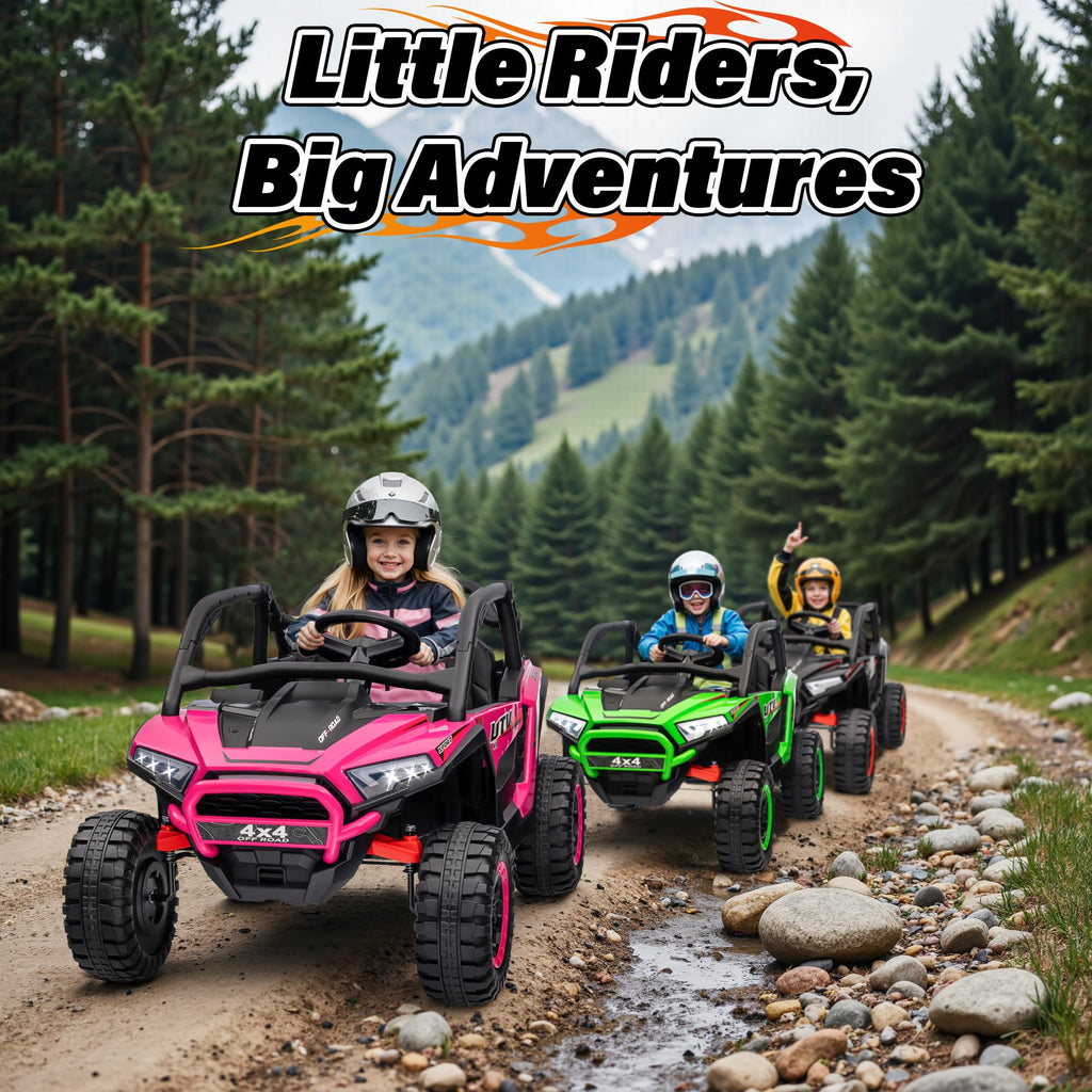 24V 2 Seater 4X4 Off-Road UTV Ride on Car D626935