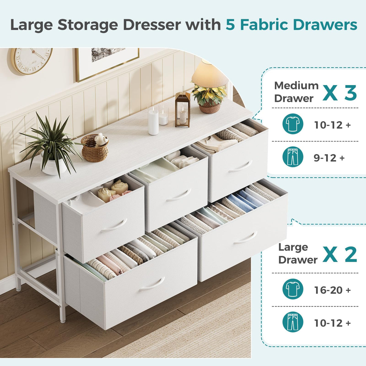 White Dresser N8658