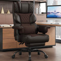Brown Ergonomic High Back Office Chair with Footrest Y3132
