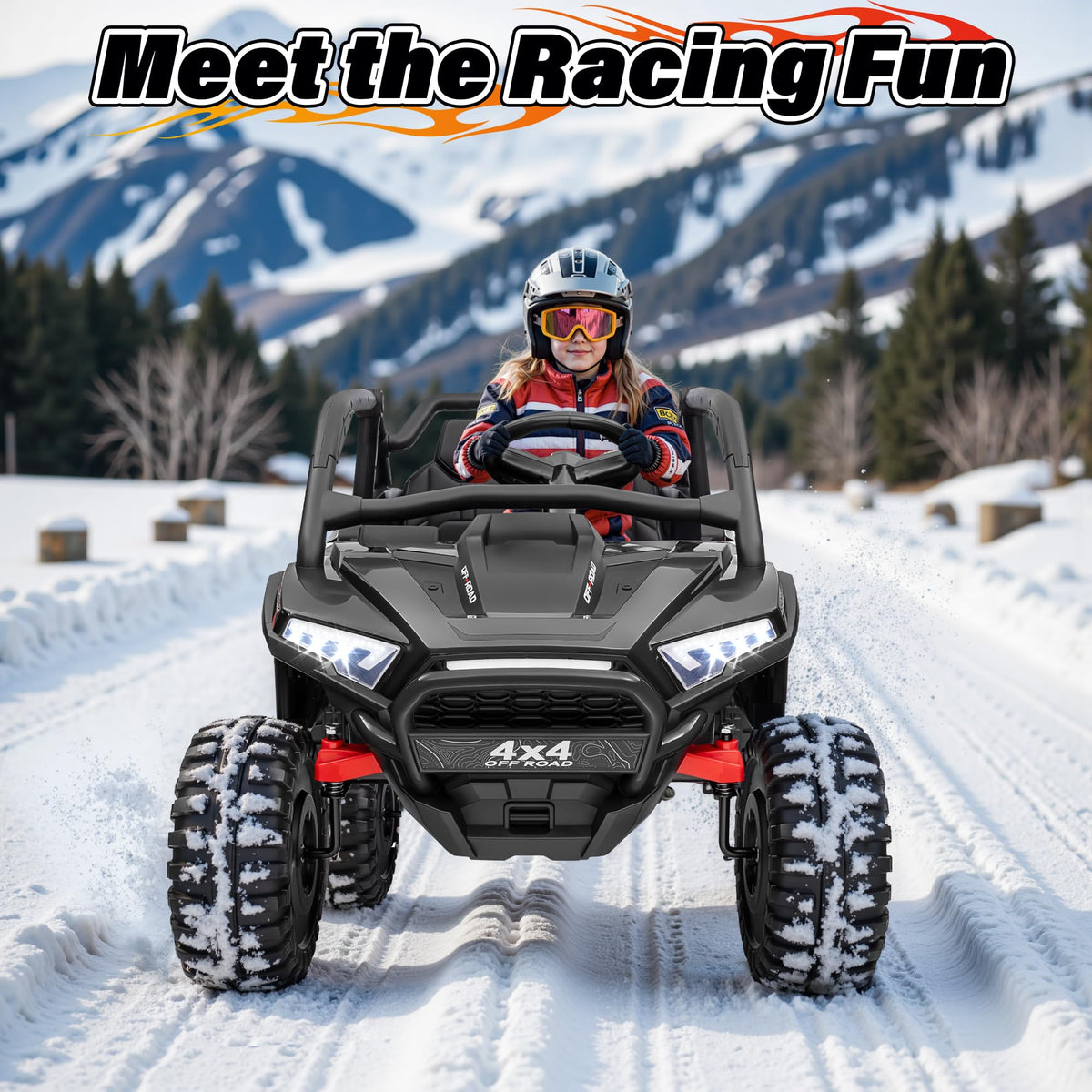 24V 2 Seater 4X4 Off-Road UTV Ride on Car D626935
