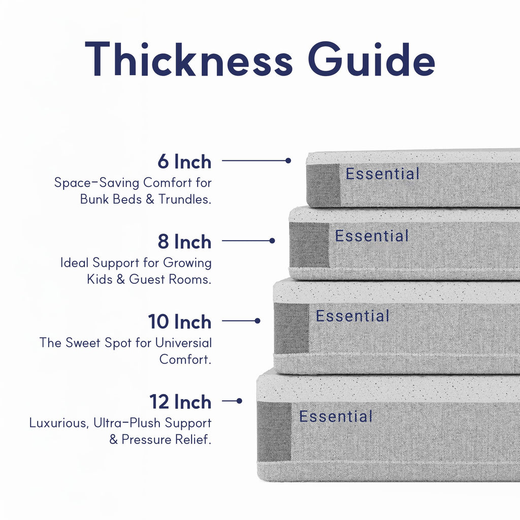 6 Inch Memory Foam Mattress H2046