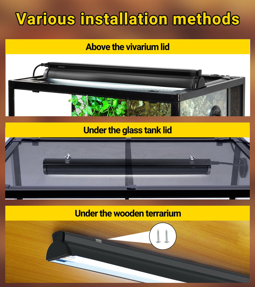 18W Reptile Lighting Combo Kit 24inch C834870