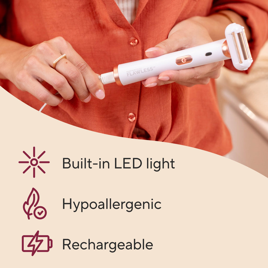 Electric Razor for Women with LED Light Z8734