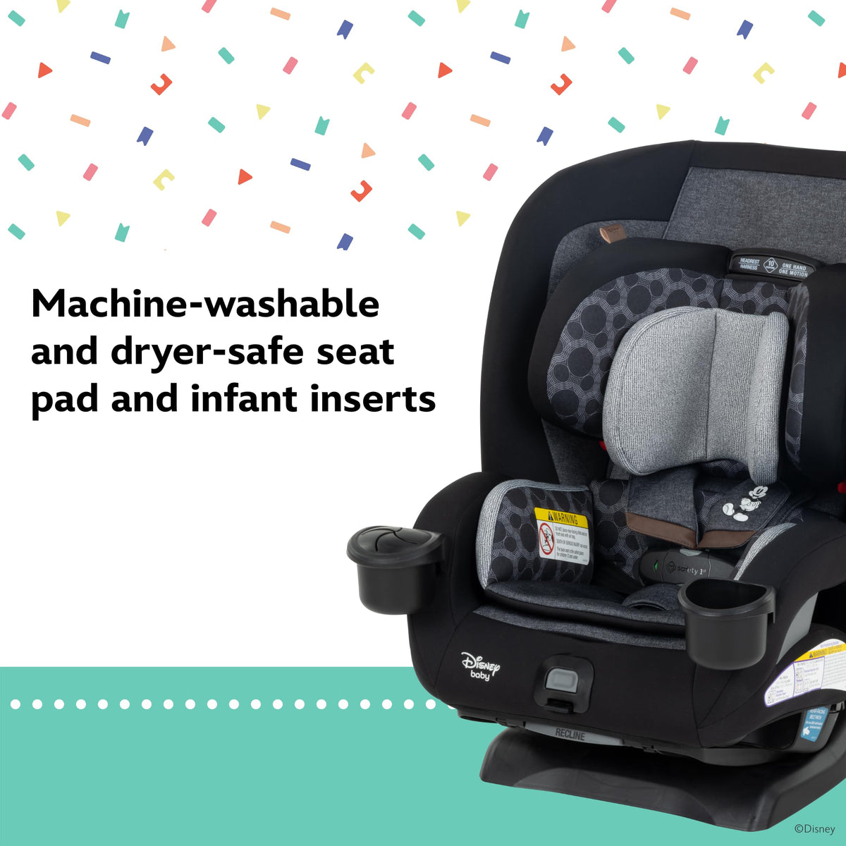 4-in-1 Convertible Car Seat F34316