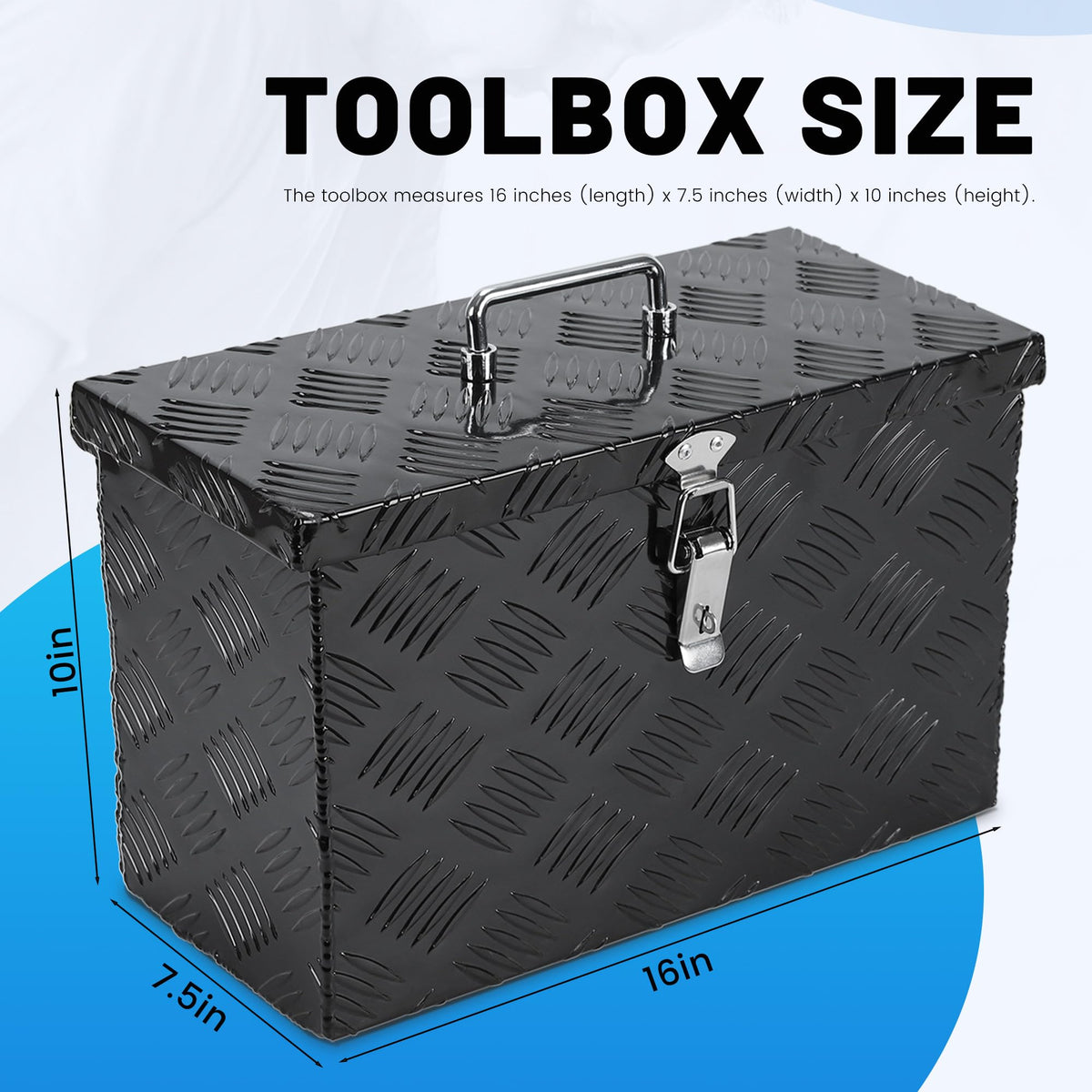 Aluminum Lockable Truck Tool Box Z3993