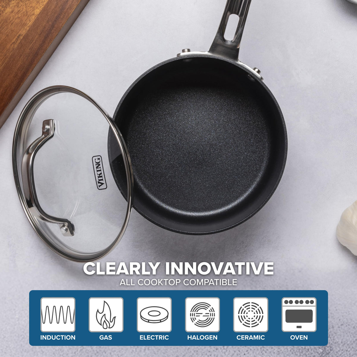 12 Piece Hard Anodized Ceramic Nonstick Cookware Set S2431