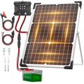 30W 12V Solar Panel Battery Charger Kit O423